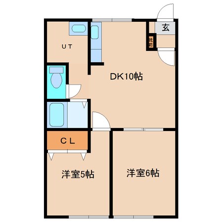 岩見沢駅 車移動15分  5km 1階の物件間取画像